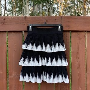 Maje Julia Tiered skirt